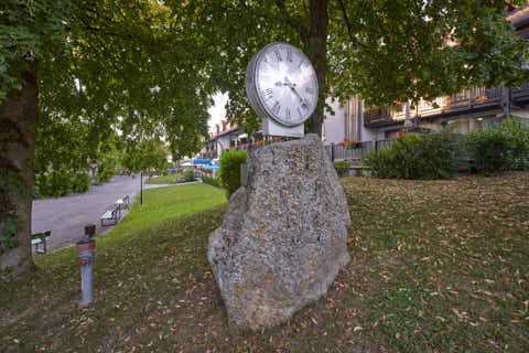 Gemeinde Bad_Griesbach Landkreis Passau Kurpark Uhr (Dirschl Johann) Deutschland PA